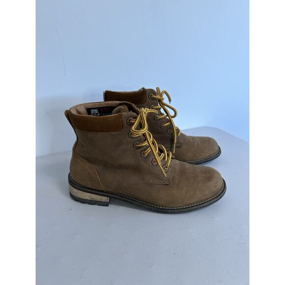 Kodiak Jaya Leather Hiking Boots Brown Women's Size 8 Lace Up Ankle - Picture 1 of 11